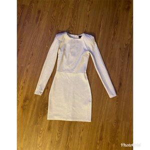 Long sleeve sweater dress